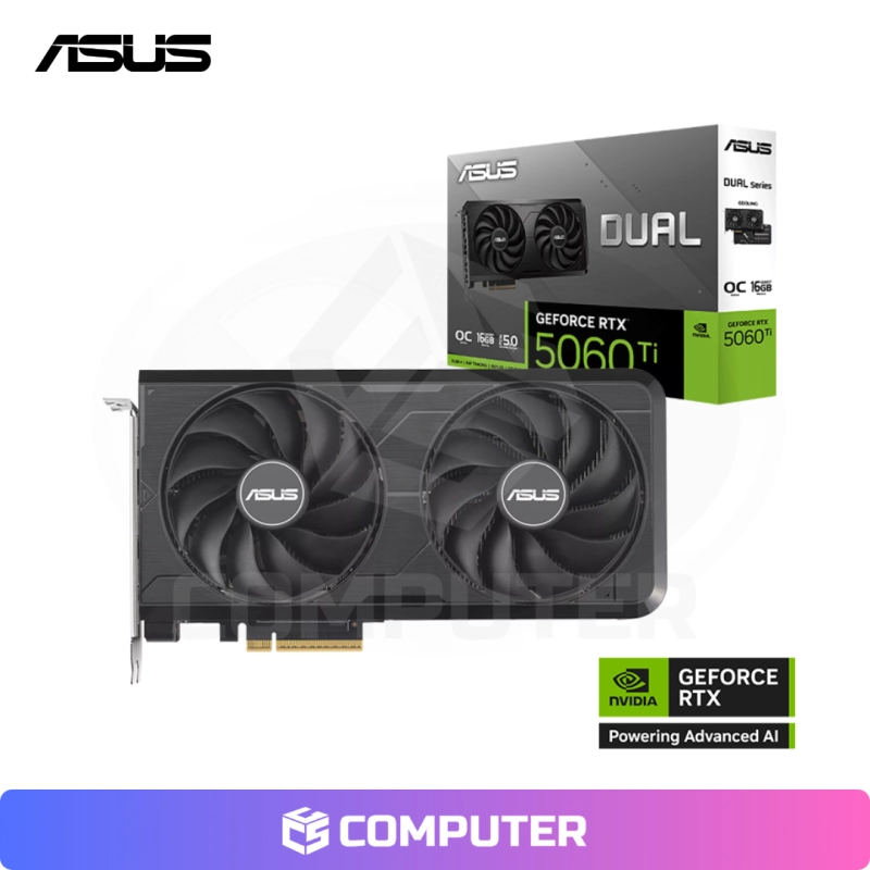 ASUS RTX 5060TI 16GB DUAL EVO OC
