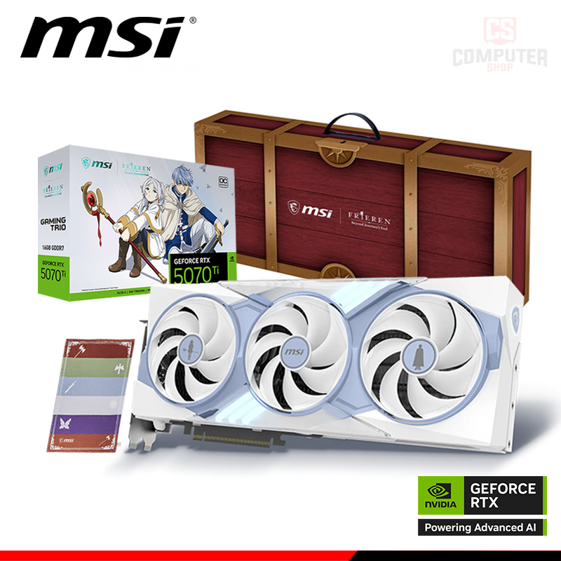 MSI GEFORCE RTX 5070Ti 16GB GDDR7 256BITS FRIEREN EDITION OC