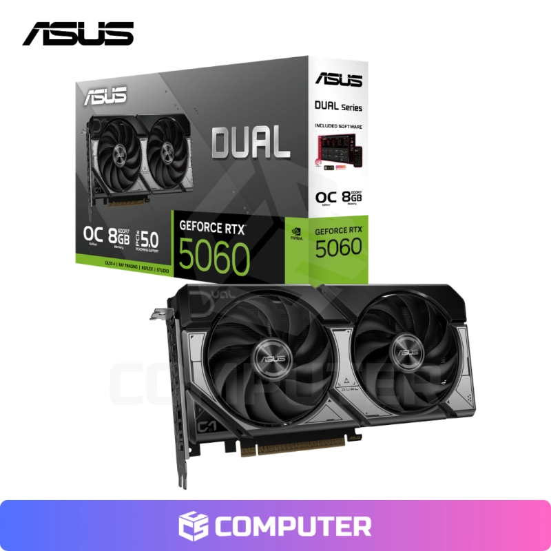 ASUS RTX 5060 DUAL OC 8GB GDDR7