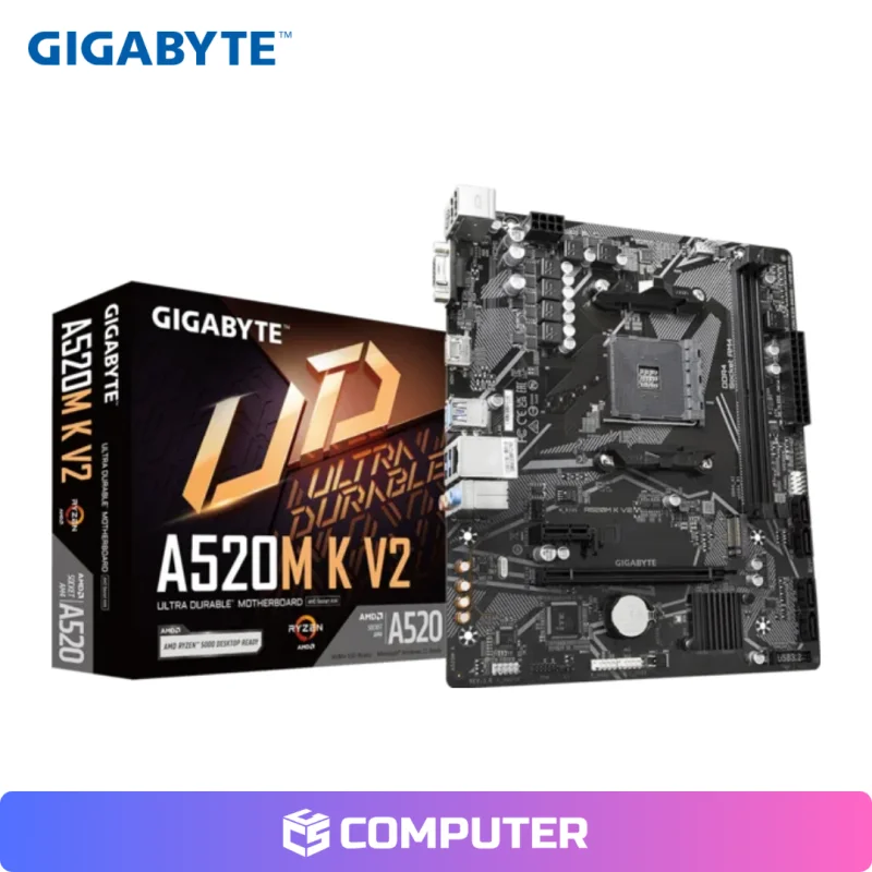Gigabyte A520M K V2/DDR4/AM4