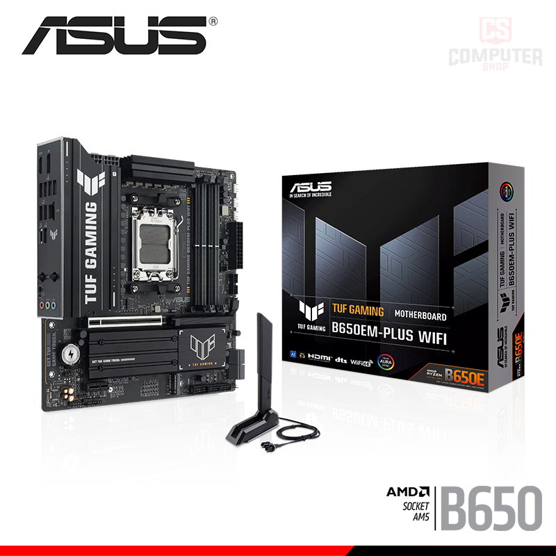 ASUS TUF GAMING B650EM-PLUS WIFI M.ATX